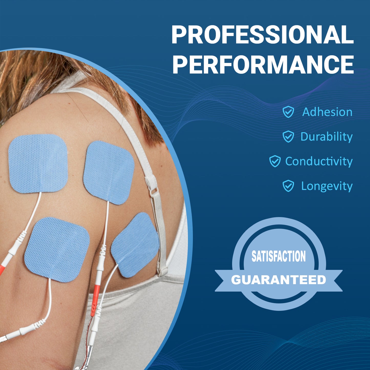 Soft-Touch Clinical Grade Electrodes | TENS Accessories